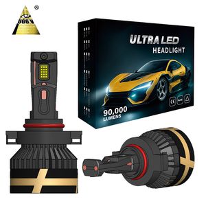 Faro LED de 4 tubos de cobre de 200W para coche | Alto brillo | H4/H7/H11 | Haz alto/bajo | Canbus antiparpadeo | Fácil instalación - Product Image 6