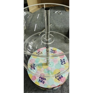 Biểu tượng tùy chỉnh cửa hàng bán lẻ Acrylic hiển thị Kệ siêu thị đồ chơi sang trọng hiển thị đứng sàn Búp bê đồ chơi sang trọng hiển thị đứng - Product Image 5