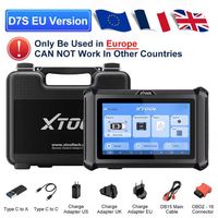 XTOOL D7S EU Car Key Pin Code Reader Auto Key Programming Machine for All Cars Code Reader All in One Diagnostic Tool 39+ Reset