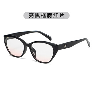 Montures de lunettes SPOEN Cat Eye, monture intégrale, anti-lumière bleue, unisexe, légères, TR90, lunettes tendance - Product Image 3
