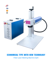 Machine de Gravure Laser JPT Céramique Plastique Métal Verre, Machine de Marquage Laser UV Modèle Portable/de Bureau à Refroidissement par Air