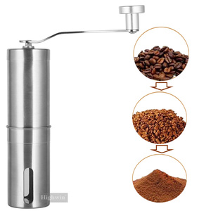 Nhà Máy Thép Không Gỉ Không Dây Gốm Burr Cà Phê Mill Cà Phê Bean Grinder Hướng Dẫn Sử Dụng - Product Image 5