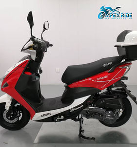 Apex Ride Lightning Dual-Start 125cc <b>Scooter</b> with LCD Dashboard and Disc Brakes >80km/h for Short City Trips - Product Image 4
