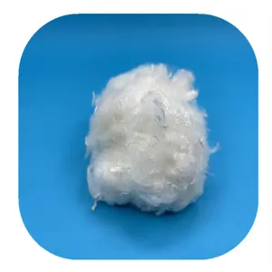 Competitive price 0.5D 12MM virgin down like polyester fiber for filling