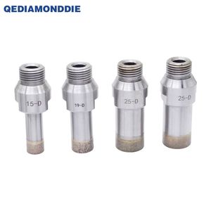 ดอกสว่านเจาะกระเบื้องหินอ่อนแบบเพชร ดอกเจาะแกนเพชร ดอกสว่านเจาะแกนเพชรแบบเกลียว ดอกสว่านเจาะแกนเพชรสำหรับเจาะกระจก - Product Image 4