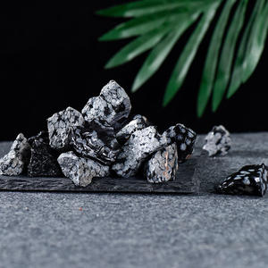Piedra de Obsidiana en Bruto Natural de Alta Calidad, Piedra de Nieve, para Decoración y Regalos Ecológicos - Product Image 5