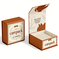 Boîte d'emballage rectangulaire en carton pliable avec rabat, en papier couché, pour chaussures et vêtements