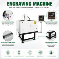 Machines de gravure CNC de précision pour la sculpture sur jade, la fabrication de pendentifs en pierres précieuses et le traitement d'ornements de bracelets en agate