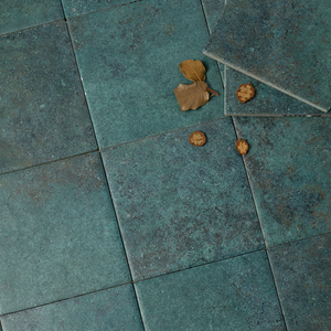 Piastrelle in Ceramica Effetto Marmo 150*150mm per Cucine e Bagni, Antiscivolo Opache Stile Bali Verde Scuro, Piastrelle per Piscina - Product Image 5