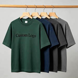 Camiseta de Hombre con Cuello Redondo, Corte Regular, 100% Algodón, 220 g/m², Personalizable con Transferencia Térmica, Estilo Casual, MOQ Bajo - Product Image 1