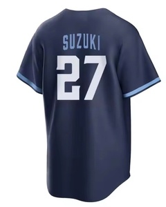 Jersey Bisbol Chicago Jahitan Grosir 2026 # 3 Alex Bregman # 4 Crow-Armstrong # 2 Nico Hoerner # 7 Dansby Swanson - Product Image 6