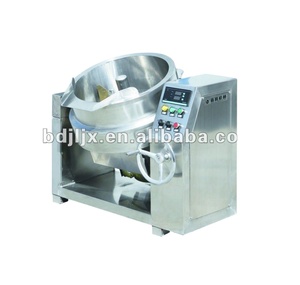 Mélangeur de nourriture industriel en acier inoxydable bouilloire de cuisson chemisée à chauffage électrique - Product Image 3