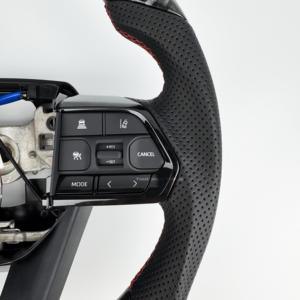 Volante de fibra de carbono forjado Compatible con Toyota Prado 120 150 Hilux Fortuner Camry Land Cruiser <span class=keywords><strong>Gr</strong></span> <span class=keywords><strong>Corolla</strong></span> Hiace 86 - Product Image 4