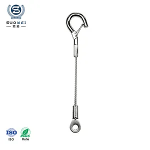 Universal Galvanized Steel Wire Lighting Hanging Wire With Thread Lock