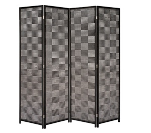 Écran pliant d'<span class=keywords><strong>intérieur</strong></span> en osier, Partition, séparateur Oriental, séparateur de salle - Product Image 3