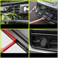 Grille avant en ABS noir brillant, nouvelle version améliorée, avec filet anti-poussière, compatible avec les accessoires Haval H7 V7 2026+