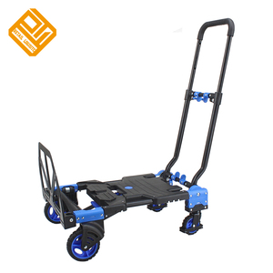 Chariot à main pliable super robuste pour supermarché épicerie et entrepôt pour le déplacement conçu pour l'efficacité - Product Image 4