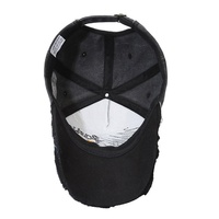 Gorra de Béisbol Ajustable de 6 Paneles con Letras Bordadas Retro Lavadas para Hombre y Mujer, PVC, Combinación de Colores Indios, Personalizada, Estilo Urbano