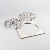 Usine Offre Spéciale Égouttoir Carré Garage Drain De Sol Grille Piège De Sol 20*20cm Drain De Sol