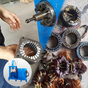 Máquina de Reciclaje de Estatores de Motores Eléctricos Hidráulicos |   Herramienta de Desguace de Motores UT-DC1 7.5kW 220V/380V para Recuperación de Cobre - Product Image 4