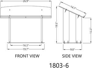 VONVIK Clear Church <span class=keywords><strong>chaire</strong></span> affiche <span class=keywords><strong>de</strong></span> table acrylique podium <span class=keywords><strong>chaire</strong></span> pupitre livre stand pupitre stands pour l'école <span class=keywords><strong>de</strong></span> l'église - Product Image 6