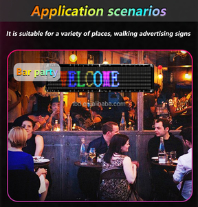 Hot bán xe tải cửa sổ mắt <span class=keywords><strong>led</strong></span> Board app điều khiển trang trí màn hình điện tử - Product Image 5