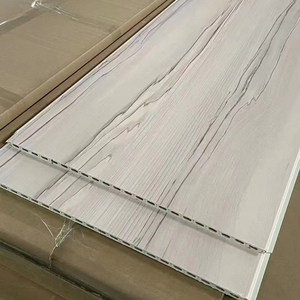 Panneau mural de revêtement en <span class=keywords><strong>bois</strong></span> WPC moderne panneau de plafond intérieur composite insonorisé à l'eau <span class=keywords><strong>décoration</strong></span> murale en <span class=keywords><strong>bois</strong></span> uni - Product Image 1