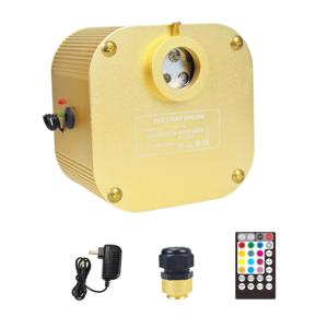 Kit de Luces LED de Fibra Óptica RGBW de 16W con Sincronización Musical, Decoración de Techo con Efecto de Cielo Estrellado - Product Image 1