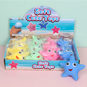 2025 Hot Starfish Maltose Filling Soft Lovely Squishy Toy <b>Squeeze</b> Toy Custom Animal Children Gift - Product Image 5