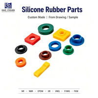Composants en caoutchouc silicone industriel pour l'étanchéité à haute température, pièces moulées durables, imperméables et résistantes à l'huile, fabricant d'usine