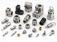 Mini porte-clés, pièces de serrure CNC, usinage de précision CNC, fraisage de commutateurs, composants personnalisés en aluminium et acier inoxydable