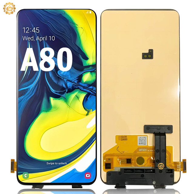 Pantallas Para Smartphone Displey Super Amoled Display A80 Lcd Screens Replacement for Samsung Galaxy