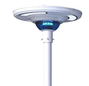Patentli tasarım 360 derece UFO güneş sokak lambası LED dış aydınlatma uzaktan kumanda 16 renk rgb
