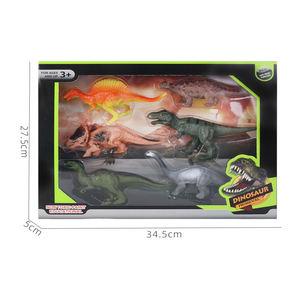 Ensemble de 6 figurines d'animaux jurassiques en plastique, jouets éducatifs pour enfants, fournitures de fête, décoration, figurines de dinosaures en PVC - Product Image 5