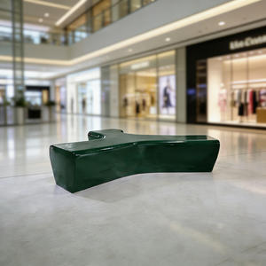 Y2007 Commercial Grade Fiberglass Tree Surround Bench Outdoor Landscape <b>Seating</b> for Urban Parks and Plazas - Product Image 1