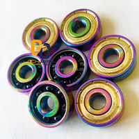 Roulement à billes en céramique de titane doré haute performance 608 627 SWISS GOLD céramique pour Inline ou Quad