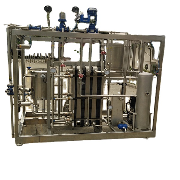 2 т/ч пластина UHT стерилизационная машина для сока, напитков чая