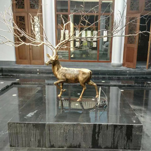 Estatuas de figuras de bronce fundido a medida, esculturas hechas a mano para decoración del hogar, origen Guangdong - Product Image 2