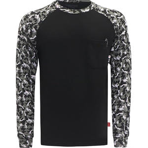 Camiseta Polo de Seguridad FR CAT2 FRC a la Moda, Certificada EN11612/NFPA2112, Resistente a las Llamas, Camisetas Henley Estampadas de Alta Calidad Personalizadas - Product Image 1