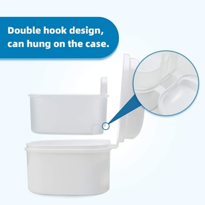 Boîte de rangement orthodontique multifonction pour appareils dentaires, accessoires de blanchiment des dents, prothèses dentaires et protège-dents - Product Image 5