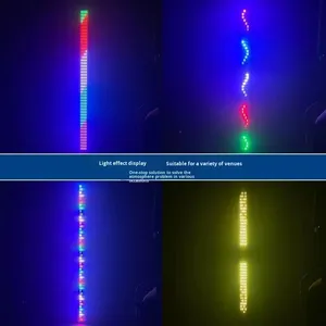 192 đoạn <span class=keywords><strong>RGB</strong></span> <span class=keywords><strong>pixel</strong></span> <span class=keywords><strong>LED</strong></span> ma trận điều khiển điểm sáng cho phòng khách phòng khiêu vũ với đèn nền sân khấu nhấp nháy - Product Image 3