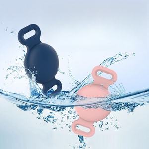 2 Fundas de Silicona a Prueba de Golpes e Impermeables, Compatibles con Airtag, Ecológicas, con Diseño de Color Puro para Airtag - Product Image 1
