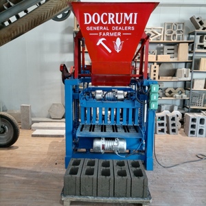 เครื่องทำอิฐซีเมนต์แบบโฮมเมด4-35บล็อกซีเมนต์กลวงเครื่องทำอิฐแข็งแบบเรียบง่าย - Product Image 5