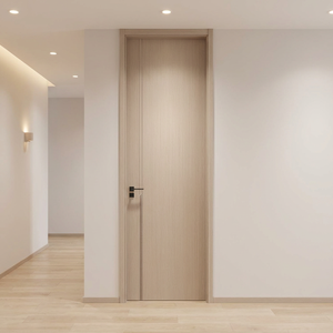 Puertas Interiores de Madera MDF de Alta Densidad a Precio de Fábrica, Diseño Moderno, Insonorizadas, Ignífugas, Personalizadas para Sala de Estar, Dormitorio y Cocina - Product Image 1