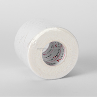 Bandage de compression élastique respirant à bords coupés de qualité supérieure en coton souple pour le soutien et les soins des plaies médicales