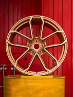 Jantes de voiture en alliage forgé sur mesure de qualité supérieure 20 21 pouces 5x112 5x130 pour Porsche Cayenne Panamera 718 Macan