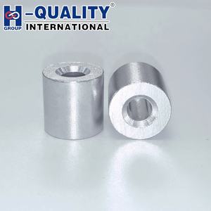 ตัวล็อคสายเคเบิลอะลูมิเนียมแบบกระบอกเดี่ยว สำหรับการจีบปลายสายเคเบิล บรรจุภัณฑ์กล่อง แบบอเมริกัน มาตรฐาน ISO9001 - Product Image 1