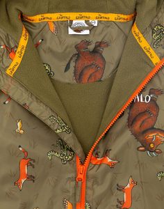 Combinaison imperméable tout-en-un pour enfants The Gruffalo, 100% polyester, lavable en machine, imperméable - Product Image 6