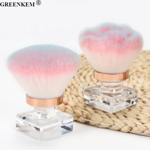 Nouvelle brosse à poussière pour <span class=keywords><strong>ongles</strong></span> en diamant rose, brosse de nettoyage pour fond de teint et maquillage, tête de champignon, brosse à poussière pour <span class=keywords><strong>ongles</strong></span> en diamant rose - Product Image 2