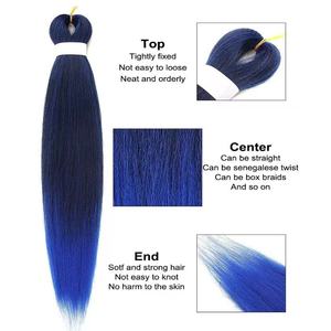 Trama de Pelo Sintético Pre-Estirado Expression EZ Braid Paquetes de 3x, 4x y 6x para Mujer para Trenzas Afro y Crochet - Product Image 3